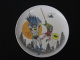 RETRO BATMAN & ROBIN KIDS PLATE