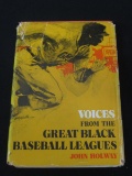 RARE OOP VOICES FROM THE GREAT BLACK BASEBALL LEAGUES SIGNED COPY JOHN HOLWAY