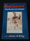 RARE OOP BUCK LEONARD THE BLACK LOU GEHRIG AUTOBIOGRAPHY WITH JAMES RILEY BOOK
