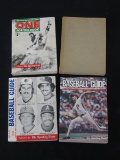 VINTAGE MIXED BASEBALL BOOK LOT 1962 GUIDE 1966 GUIDE 1980 & 1981 GUIDE MUST SEE