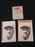 LOT OF 3 '61 '71 '81 DAGUERREO TYPES GREAT STARS OF BASEBALL BOOKS VERY RARE ONE SIGNED