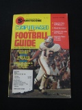 VINTAGE SPORTSCENE COMPUTERIZED PRO FOOTBALL GUIDE 1974