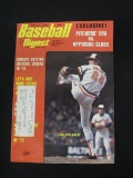 VINTAGE BASEBALL DIGEST FEBRUARY 1976 BALTIMORE ORIOLES JIM PALMER
