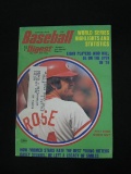 VINTAGE BASEBALL DIGEST JANUARY 1976 MAGAZINE CINCINNATI REDS PETE ROSE