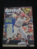 VINTAGE BASEBALL DIGEST NOVEMBER 1975 FRED LYNN RED SOX MAGAZINE