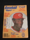 VINTAGE BASEBALL DIGEST DECEMBER 1977 GEORGE FOSTER REDS MAGAZINE