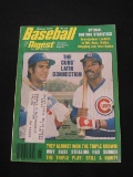VINTAGE BASEBALL DIGEST AUGUST 1977 CHICAGO CUBS TRILLO DE JESUS MAGAZINE