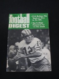 VINTAGE FOOTBALL DIGEST JANUARY 1972 49ERS JOHN BRODIE MAGAZINE