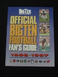 OFFICIAL BIG TEN 10 CONFERENCE FANS GUIDE 1996 1997 COLLEGE FOOTBALL