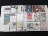 BINDER OF FOOTBALL CARDS VARIOUS YEARS