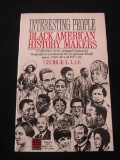 INTERESTING PEOPLE BLACK AMERICAN HISTORY MAKERS BOOK BY GEORGE LEE