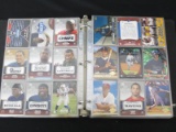 BINDER OF BASEBALL BASKETBALL FOOTBALL CARDS
