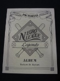 VINTAGE RARE BOOK PICTORIAL NEGRO LEAGUE LEGENDS ALBUM BY ROBERT RETORT