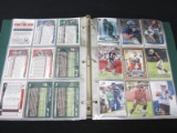 BINDER OF FOOTBALL CARDS VARIOUS YEARS