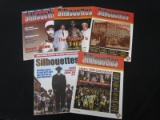 LOT OF 5 - SILHOUETTE NEGRO LEAGUE BASEBALL MUSEUM NEWS LETTER MAGAZINES