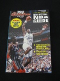 THE SPORTING NEWS OFFICIAL NBA GUIDE 1997-98 EDITION KARL MALONE OLAJUWON