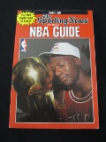 THE SPORTING NEWS OFFICIAL NBA GUIDE 1991-92 CHICAGO BULLS MICHAEL JORDAN