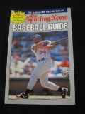THE SPORTING NEWS OFFICIAL BASEBALL GUIDE 1992