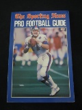 THE SPORTING NEWS PRO FOOTBALL GUIDE 1987 PHIL SIMMS