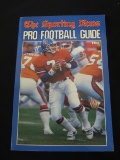 THE SPORTING NEWS PRO FOOTBALL GUIDE 1988 JOHN ELWAY