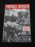 VINTAGE THE SPORTING NEWS PRO FOOTBALL REGISTER 1966