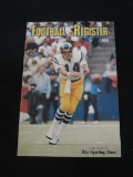 THE SPORTING NEWS PRO FOOTBALL REGISTER 1980 DAN FOUTS CHARGERS
