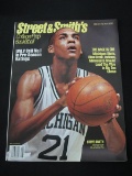 STREET & SMITH COLLEGE PREP BASKETBALL 1990-91 STEVE SMITH MICHIGAN