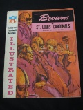 VINTAGE NFL ILLUSTRATED CLEVELAND BROWNS VS CARDINALS SEPTEMBER 20 1964
