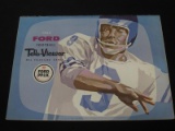 VINTAGE 1963 FORD FOOTBALL TELE-VIEWER