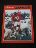 VINTAGE THE COLUMBUS BUCKS 1971 PROGRAM GUIDE YEARBOOK