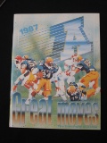 THE UNIVERSITY OF AKRON 1987 GREAT MOVES SEASON PROGRAM