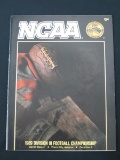 NCAA FOOTBALL 1989 DIVISION III FOOTBALL CHAMPIONSHIP PROGRAM