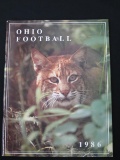 OHIO FOOTBALL 1986 PROGRAM MAGAZINE GUIDE
