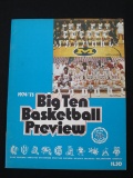 VINTAGE 1974-75 BIG TEN COLLEGE BASKETBALL PREVIEW