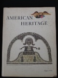 VINTAGE AMERICAN HERITAGE HARDBOUND MAGAZINE AUGUST 1970