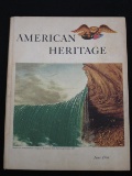 VINTAGE AMERICAN HERITAGE HARDBOUND MAGAZINE JUNE 1964