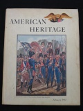 VINTAGE AMERICAN HERITAGE HARDBOUND MAGAZINE FEBRUARY 1964