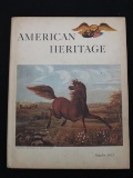 VINTAGE AMERICAN HERITAGE HARDBOUND MAGAZINE OCTOBER 1963