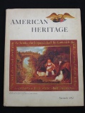 VINTAGE AMERICAN HERITAGE HARDBOUND MAGAZINE DECEMBER 1963
