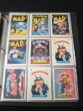 BINDER OF GARBAGE PAIL KIDS & MISC CARDS