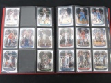BINDER OF BASKETBALL CARDS PANINI