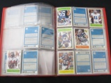 SMALL BINDER OF FOOTBALL CARDS
