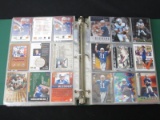 BINDER OF DREW BLEDSOE FOOTBALL CARDS