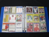 BINDER OF ST LOUIS CARDINALS BASEBALL CARDS COLLECTION