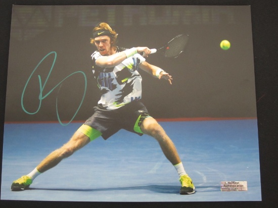 ANDRE RUBLEV SIGNED AUTOGRAPHED PHOTO WITH HERITAGE CERTIFICATE OF AUTHENTICITY