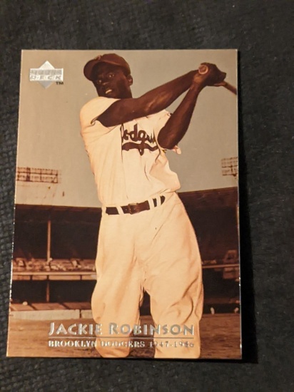 Jackie Robinson Brooklyn Dodgers 1996 Upper Deck #5 Baseball Card