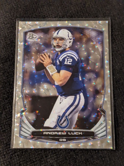 Andrew Luck 2014 Bowman  Parallel Insert SP #37 colts