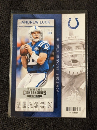 2013 Panini Contenders Andrew Luck Indianapolis Colts #33