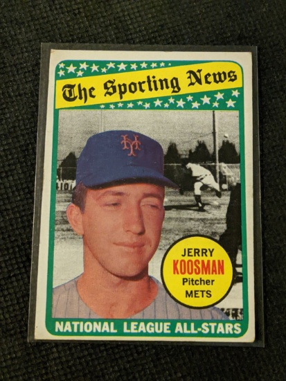 1969 Topps Baseball Sporting News All Star 434 Jerry Koosman