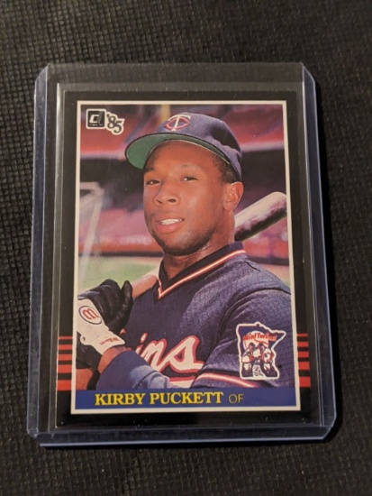 1985 Donruss #438 Kirby Puckett rookie